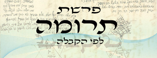 פרשת תרומה