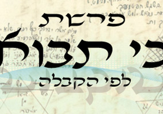 פרשת כי תבוא